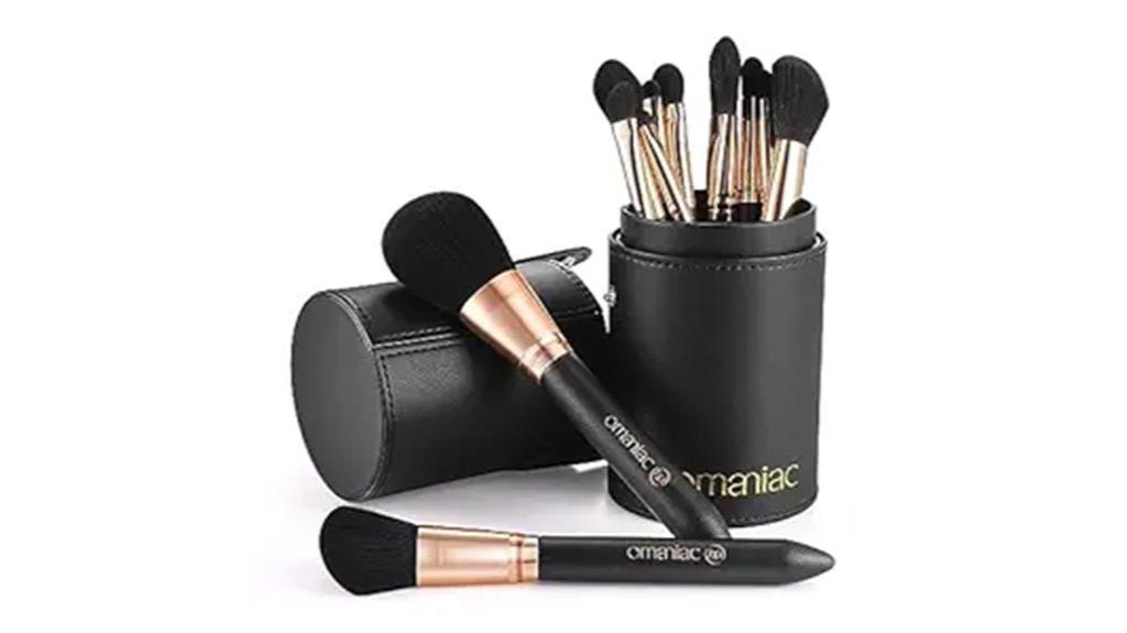 12 piece makeup brush set