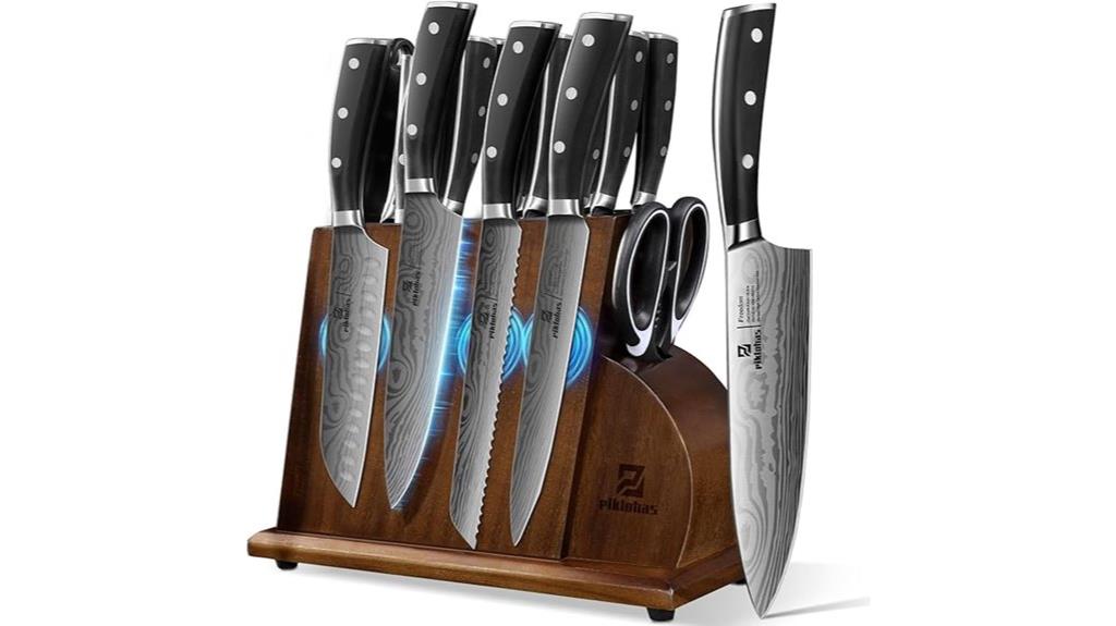 17 piece german knife set