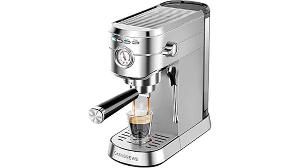 20 bar steam espresso machine