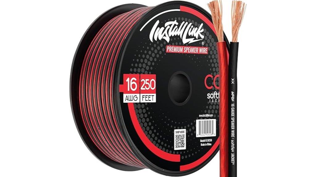 250 feet speaker wire