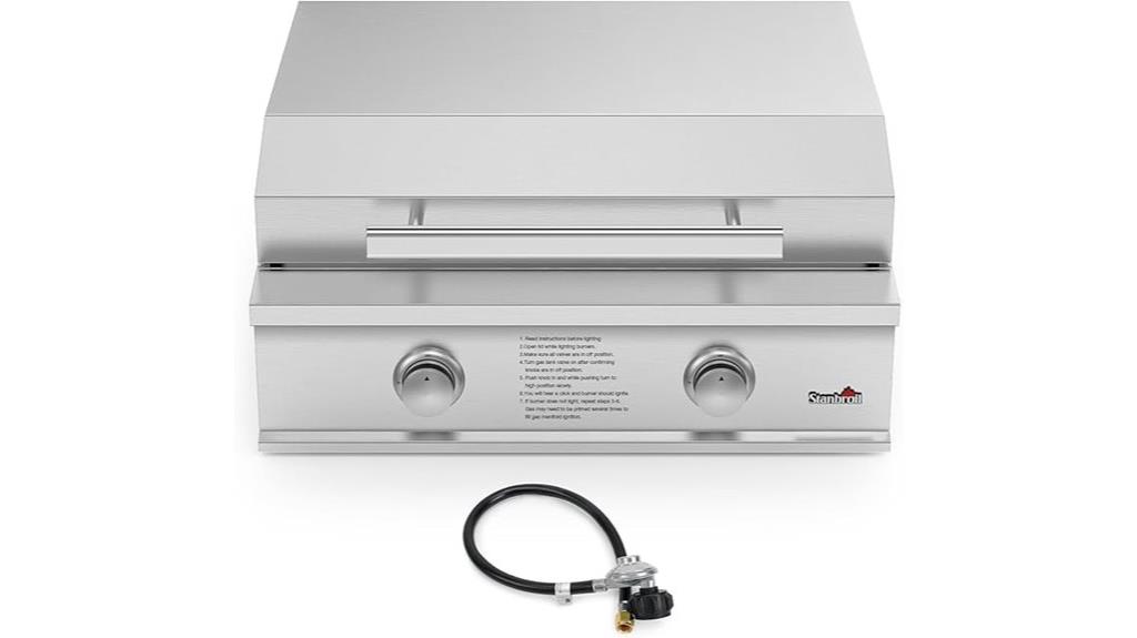 28 inch propane griddle