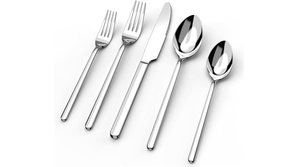 40 piece silverware set