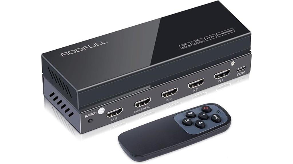 4 in 1 hdmi switch