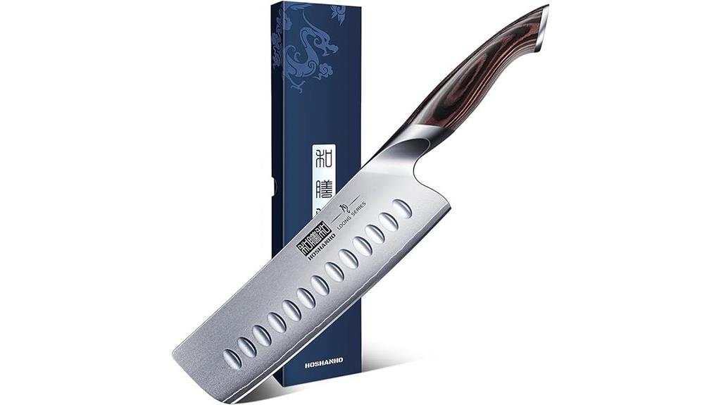 7 inch nakiri knife handle