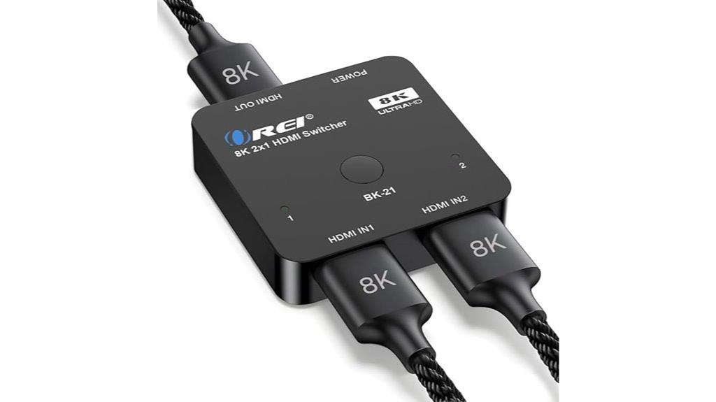 8k hdmi switch with hdr