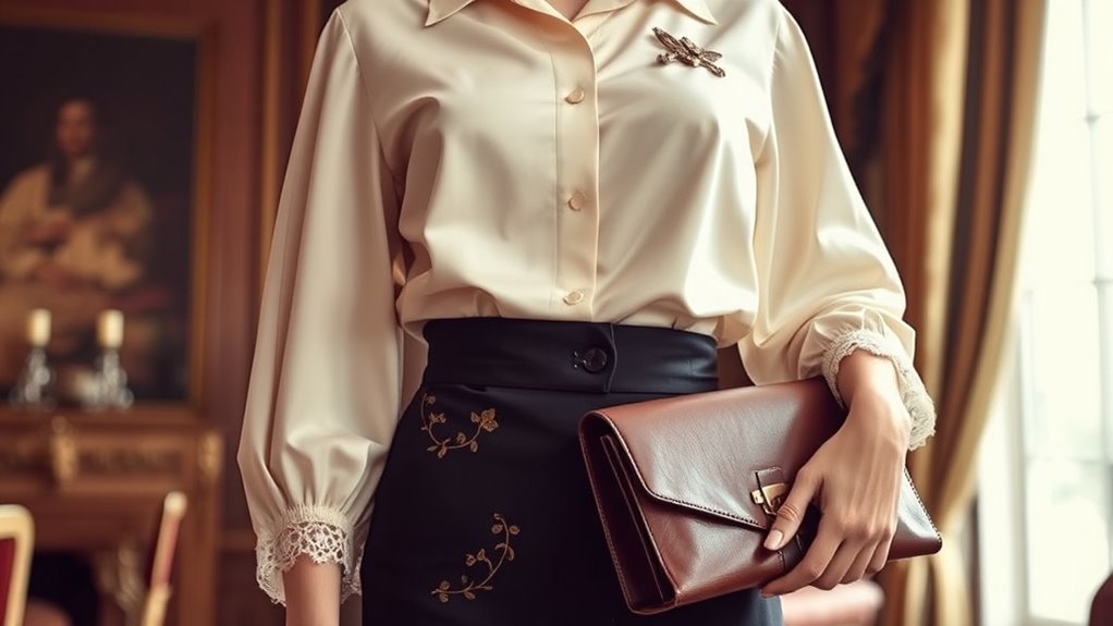 accessories define vintage elegance