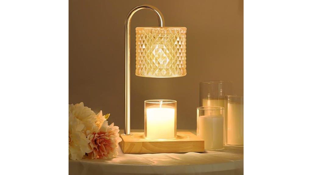 adjustable candle warmer lamp