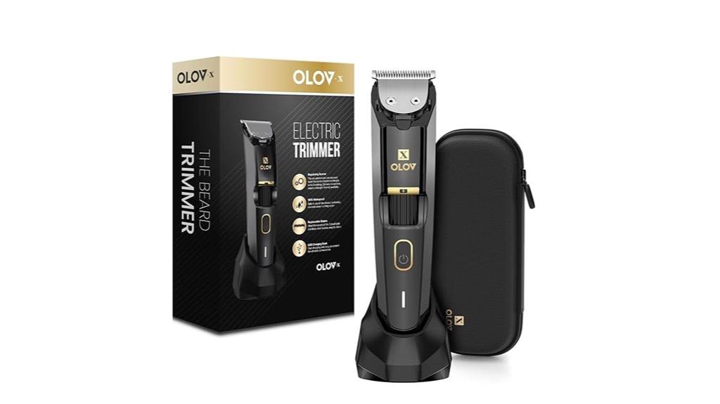 adjustable usb beard trimmer