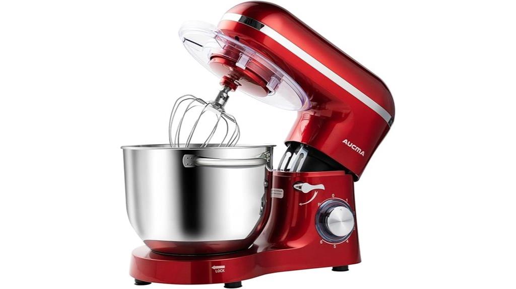 aucma 6 5qt stand mixer