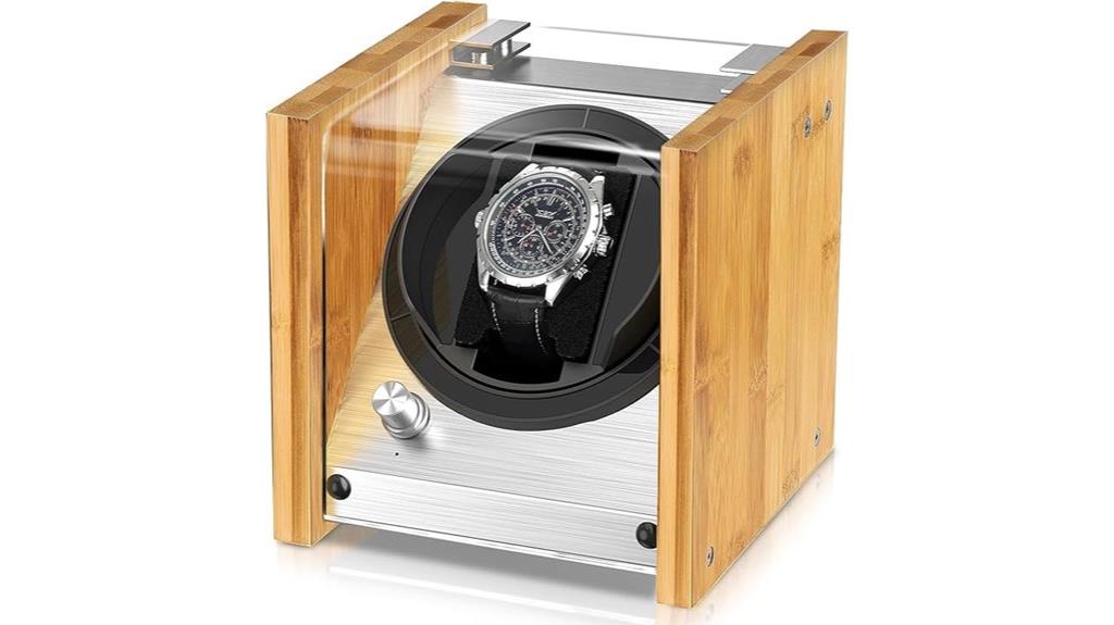 bamboo single watch winder