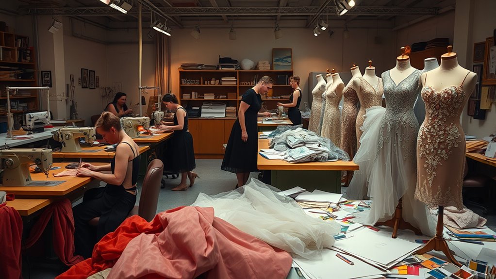 behind the scenes fashion planning