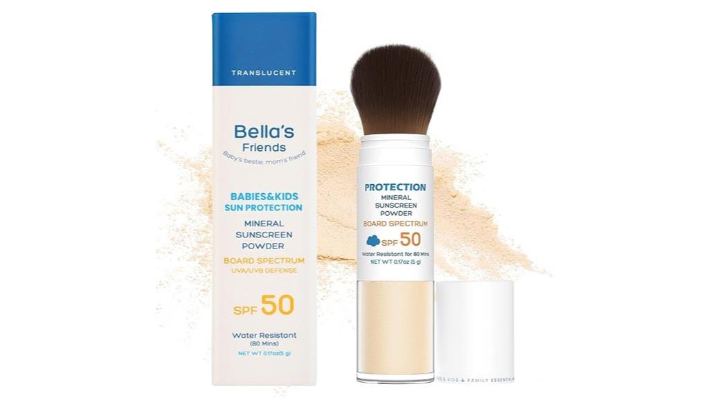 bella s spf 50 mineral sunscreen