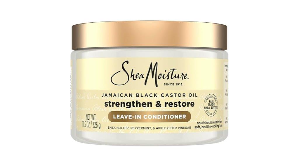 black castor oil conditioner