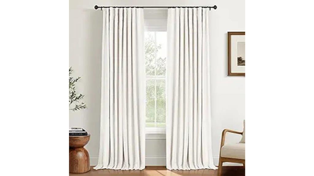 blackout bedroom curtain set