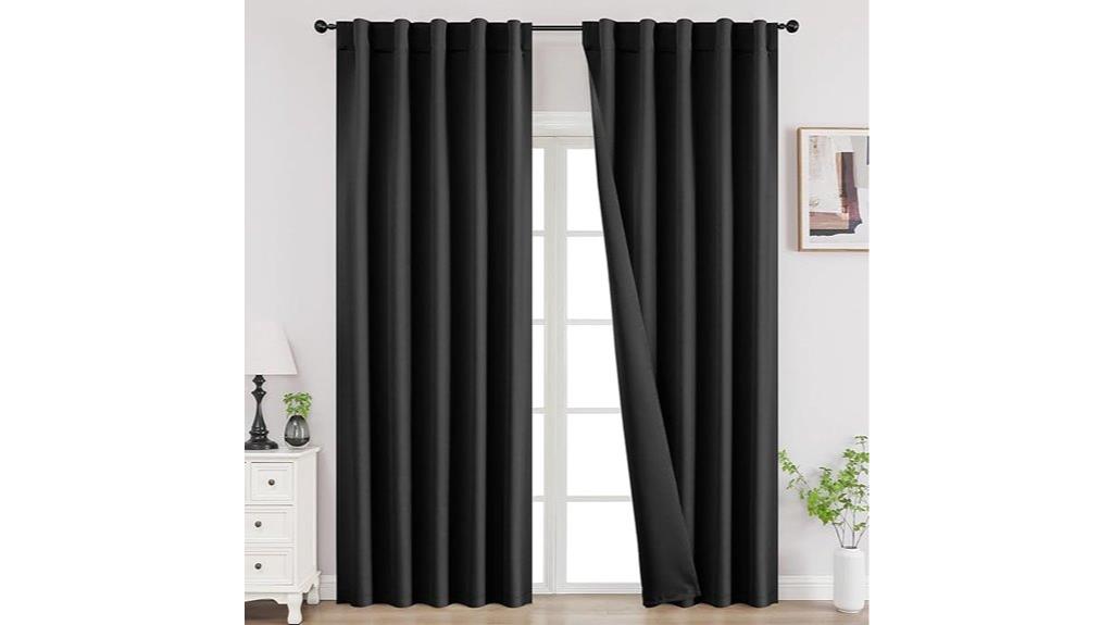 blackout bedroom curtain
