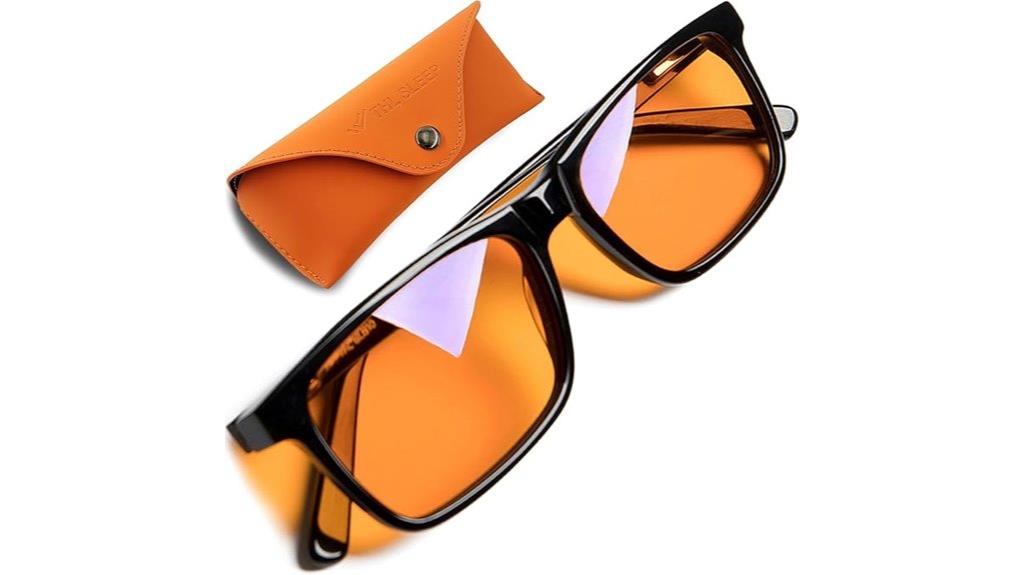 blue light sleep glasses
