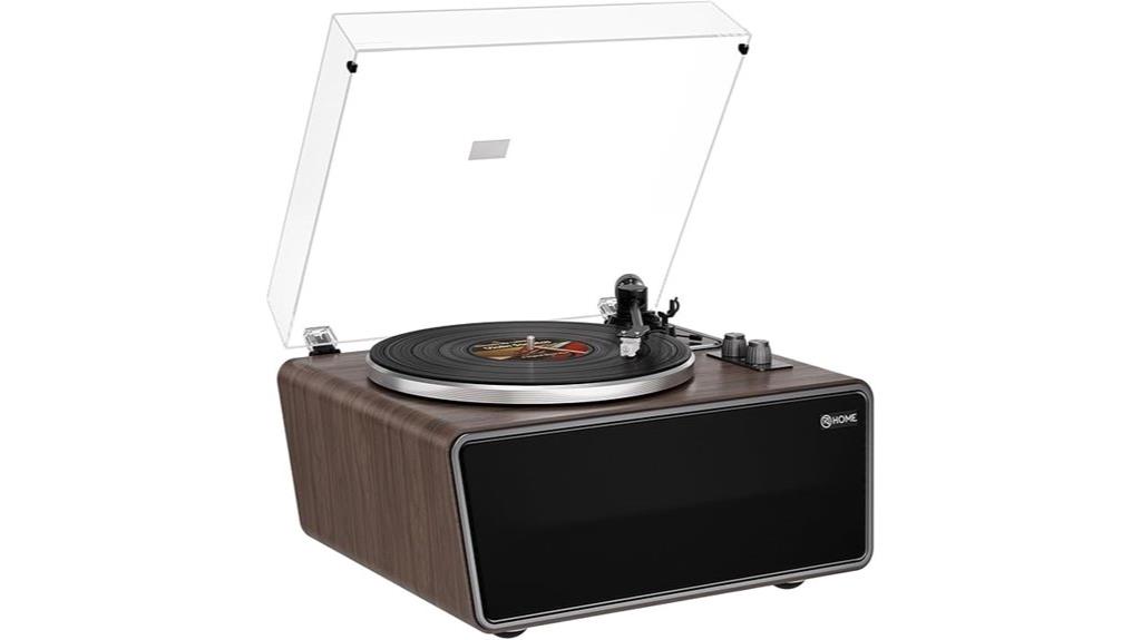 bluetooth vinyl record player