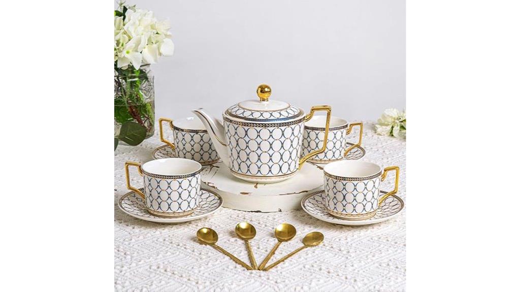 bone china tea set
