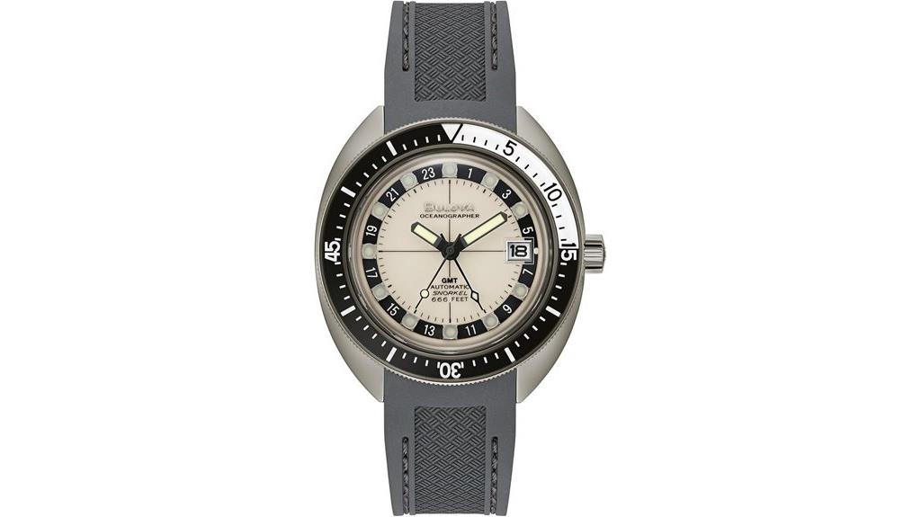 bulova oceanographer gmt watch