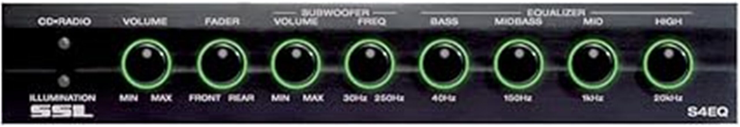 car audio equalizer device