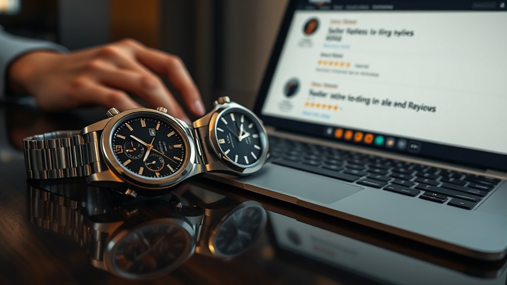 check seller reviews carefully