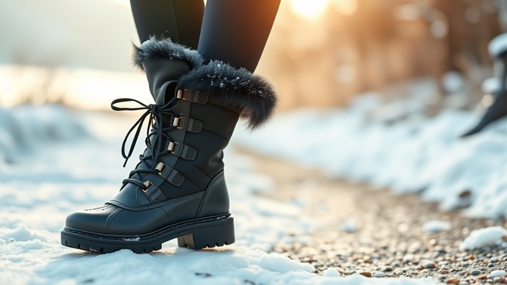 choosing warm waterproof footwear