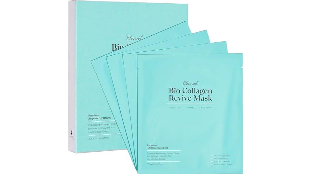 collagen face mask pack