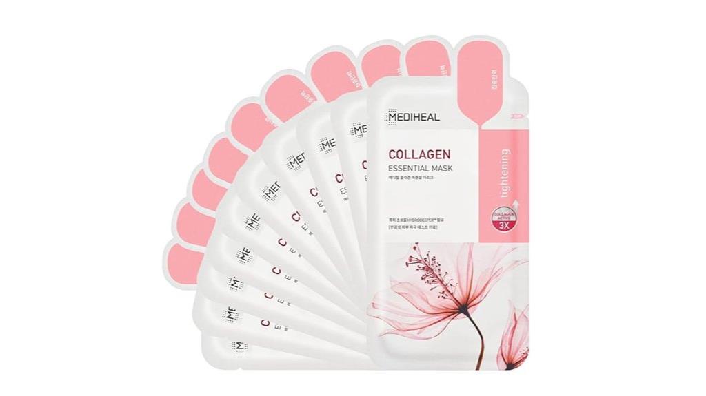 collagen sheet mask pack