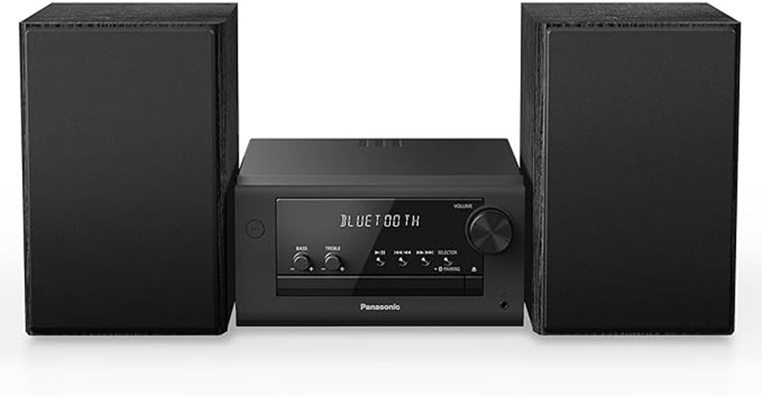 compact bluetooth cd stereo