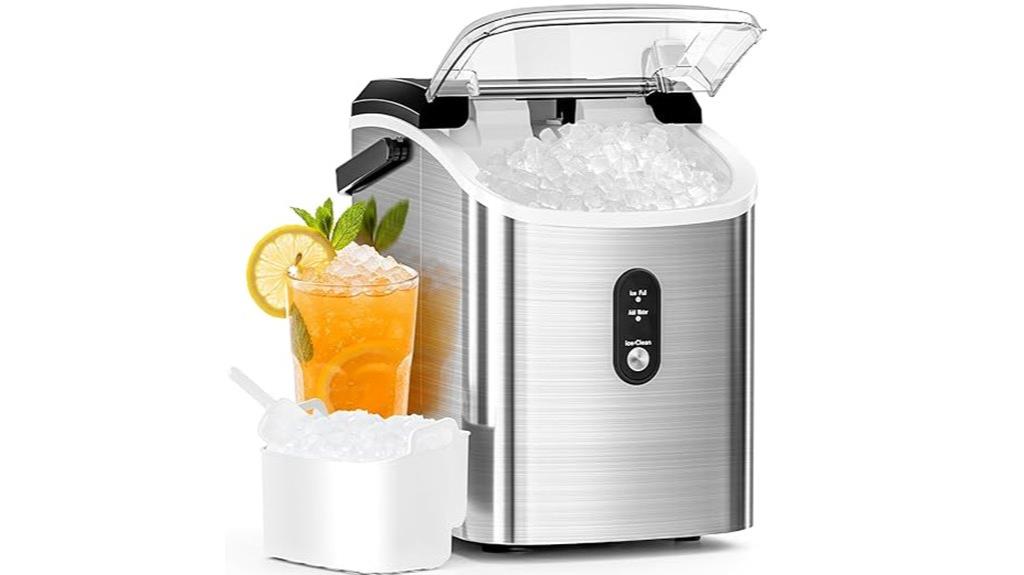 compact ice maker set