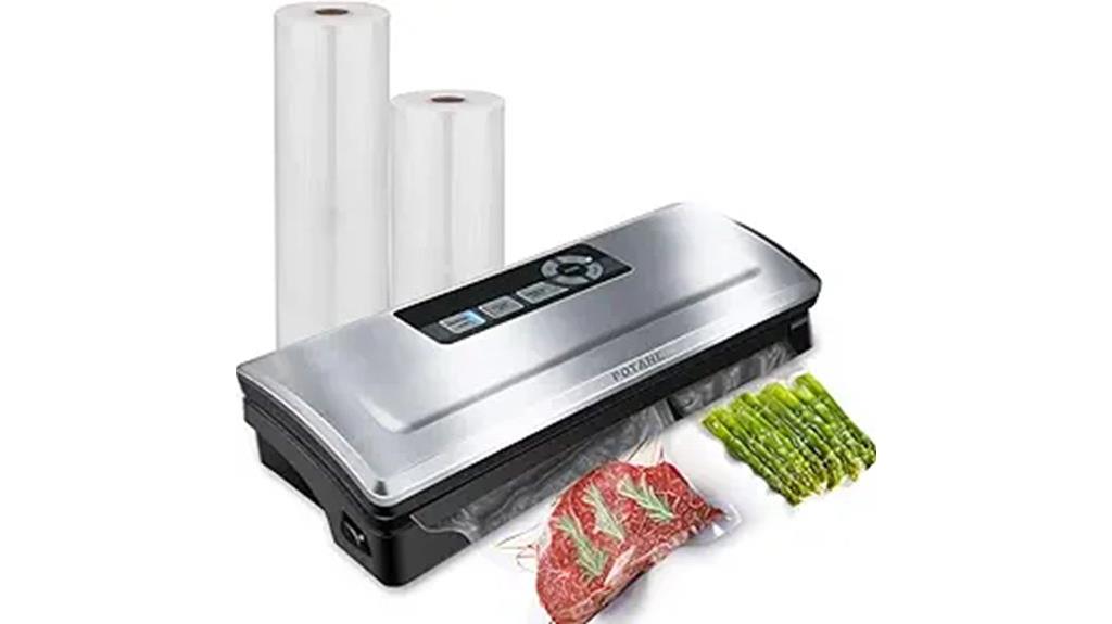 compact precision food sealer