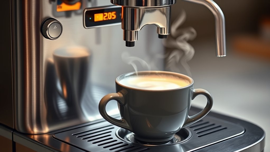 creamy microfoam precise control