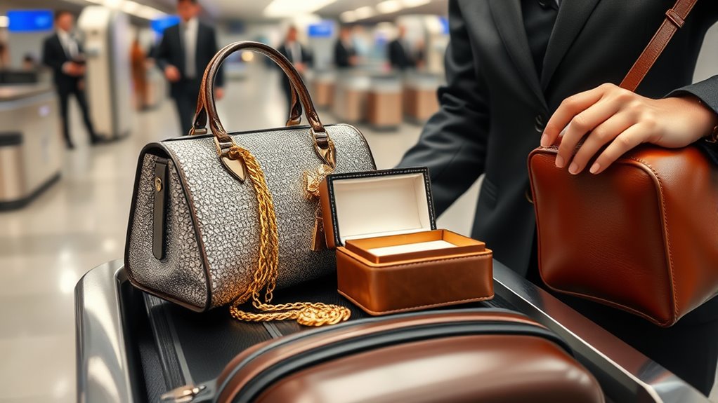 declare valuables and pack carefully