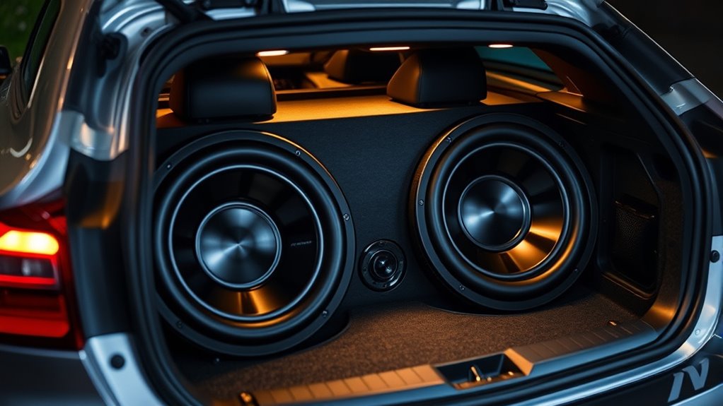 deep bass for immersive sound