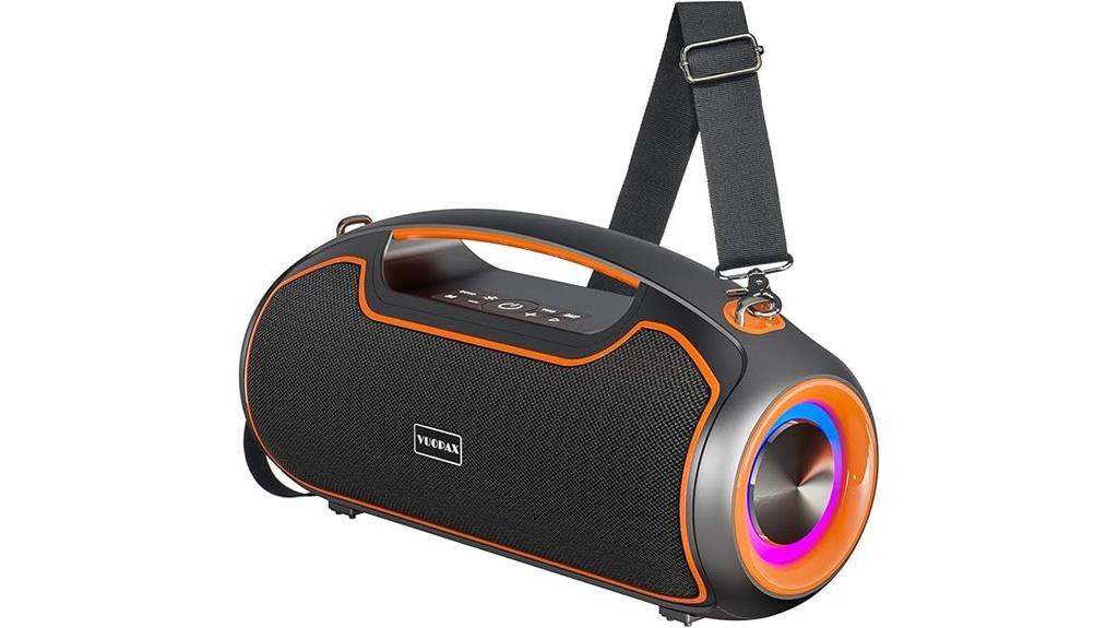 deep bass portable speakers