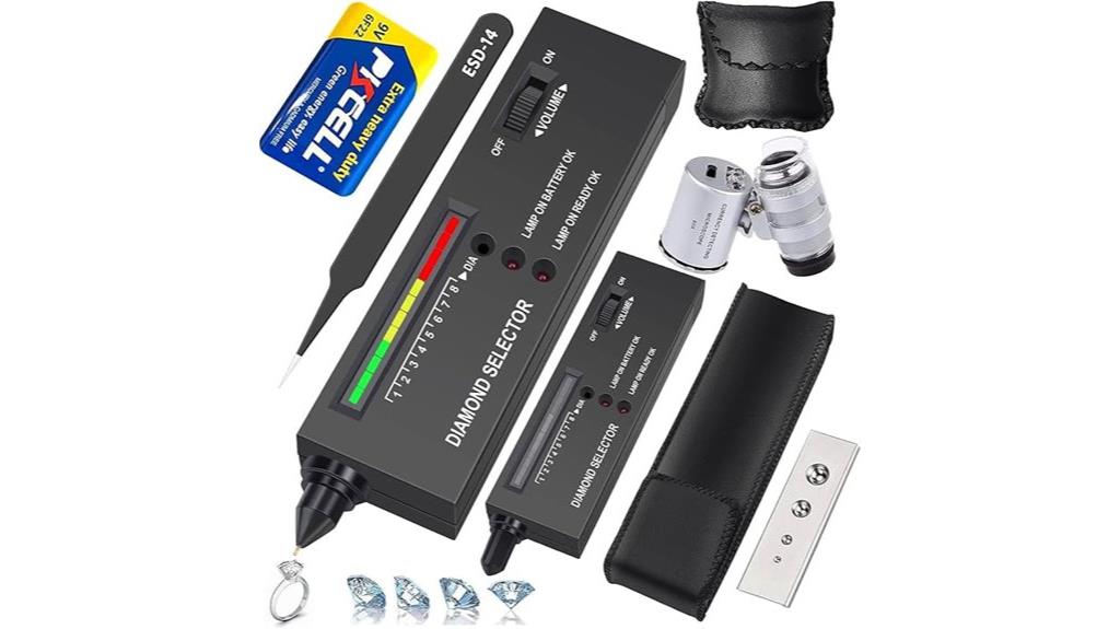 diamond testing magnifier