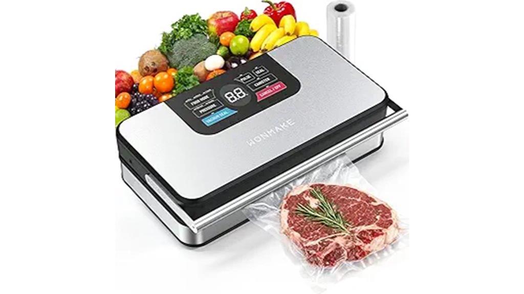 digital stainless steel sealer