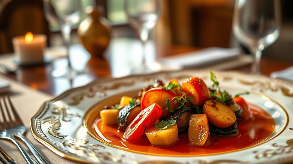 dinnerware doesn t affect flavor