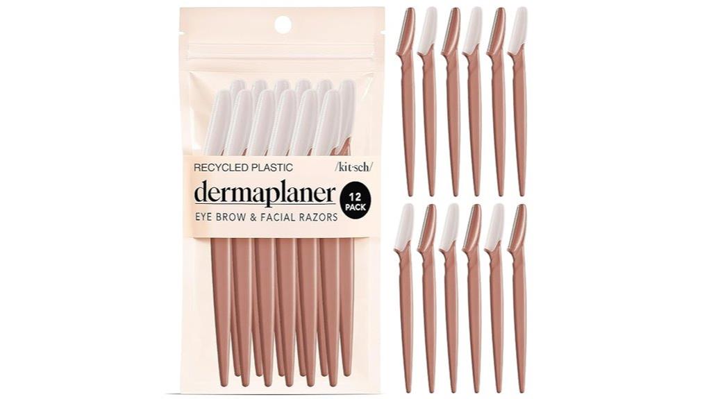 disposable dermaplane razor set