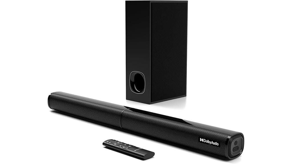 dolby sound bar subwoofer