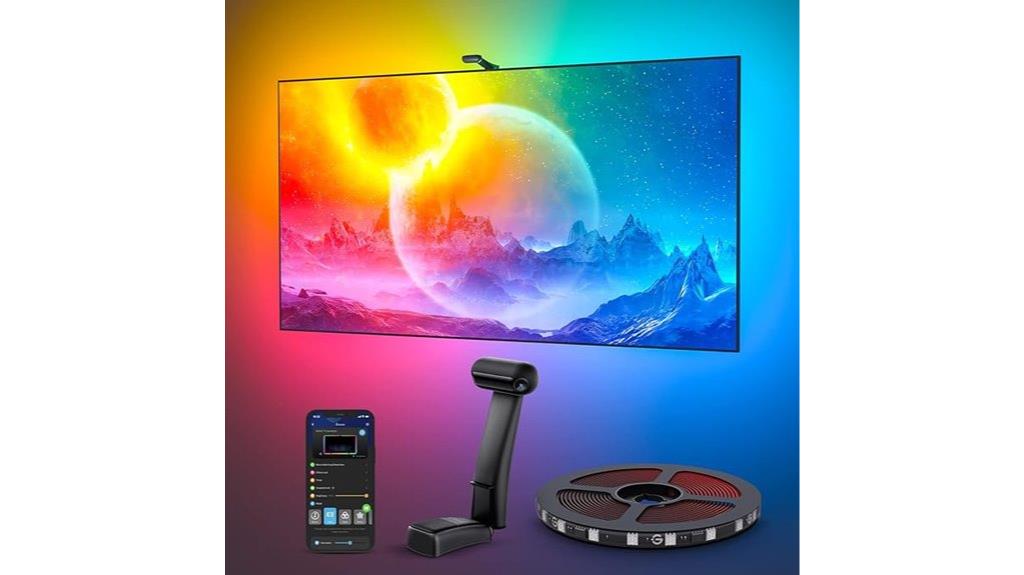 dual camera tv backlight