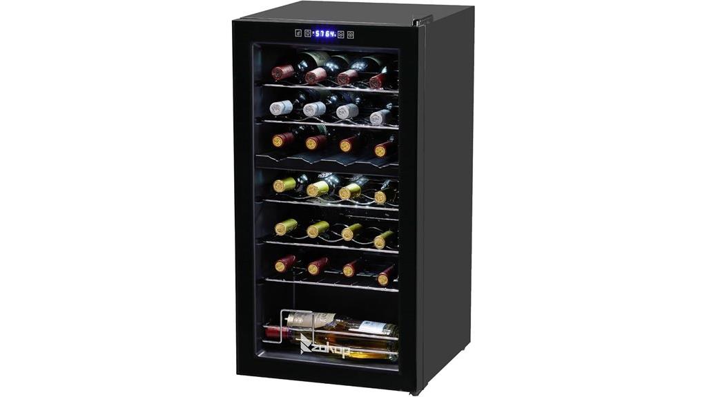 dual zone wine cooler