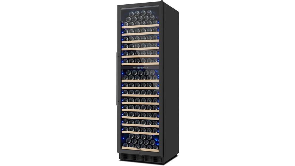 dual zone wine cooler