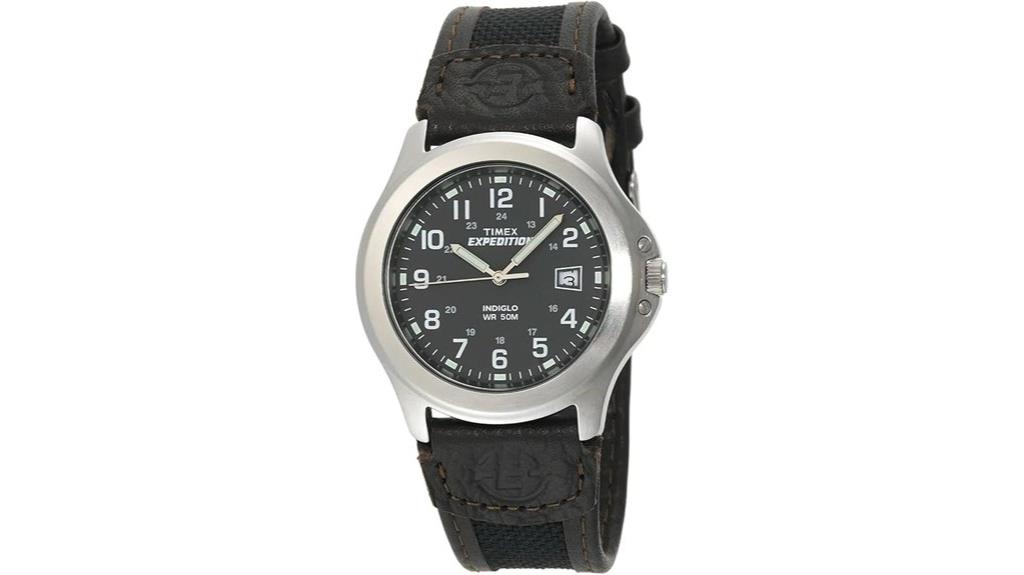 durable metal field watch