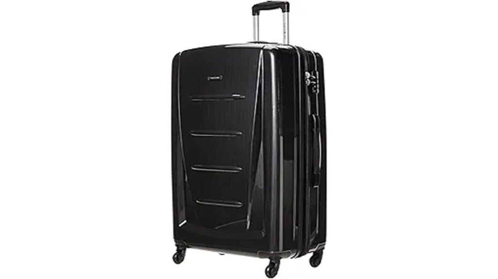 durable spinner hardside luggage