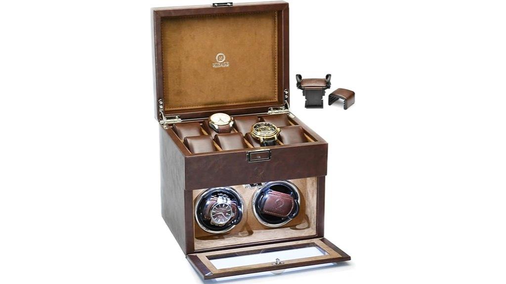 ebony black watch winder