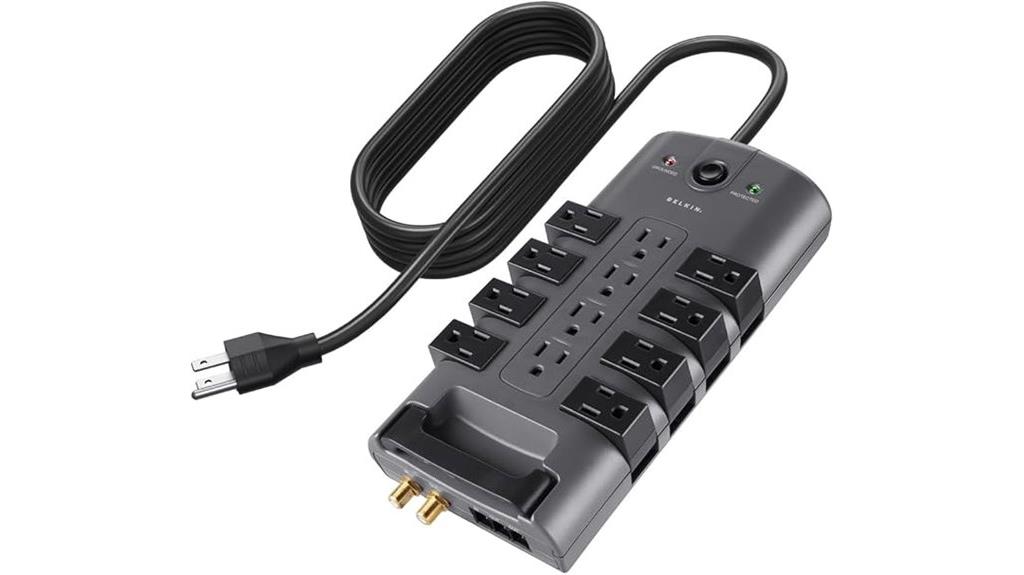 eight outlet surge protector