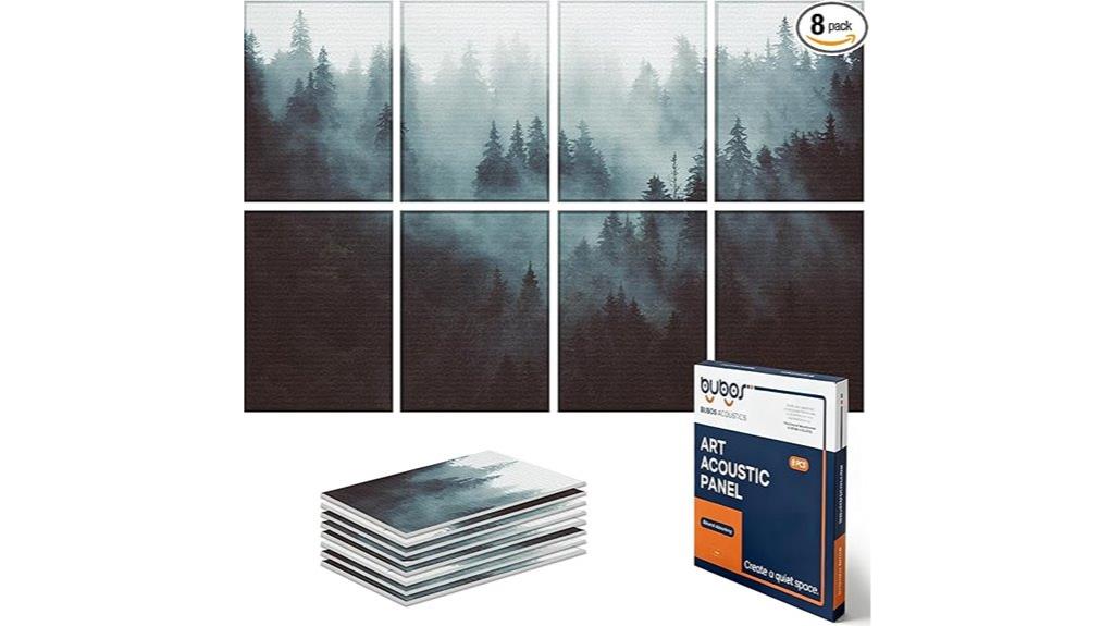 eight pack acoustic wall panels