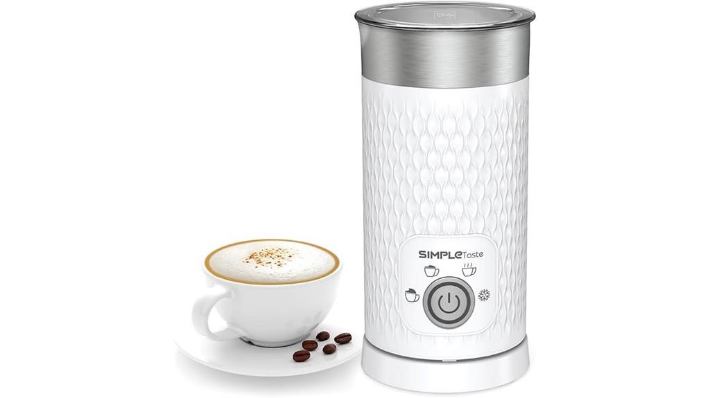 electric 4 in 1 milk frother