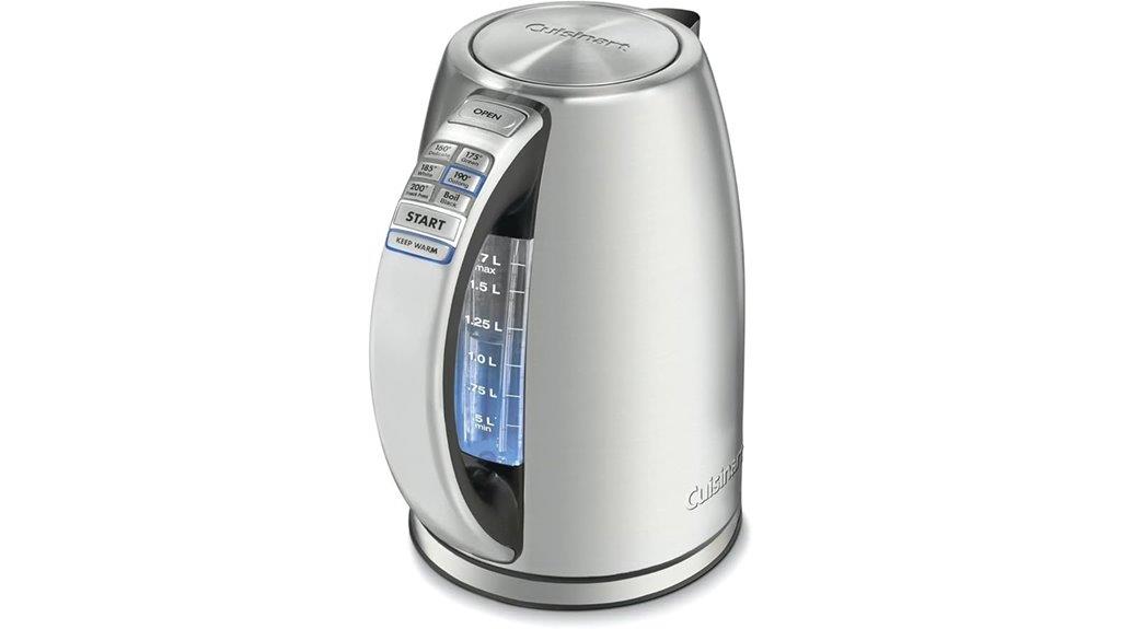 electric kettle with temperature control